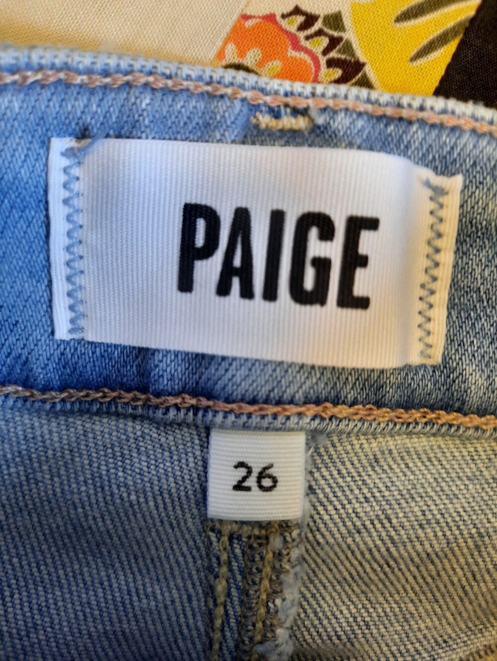 🛍 NWT Paige Anessa Park Avenue Wide Leg Jean High-rise Relaxed Denim Size 26P - Picture 12 of 16